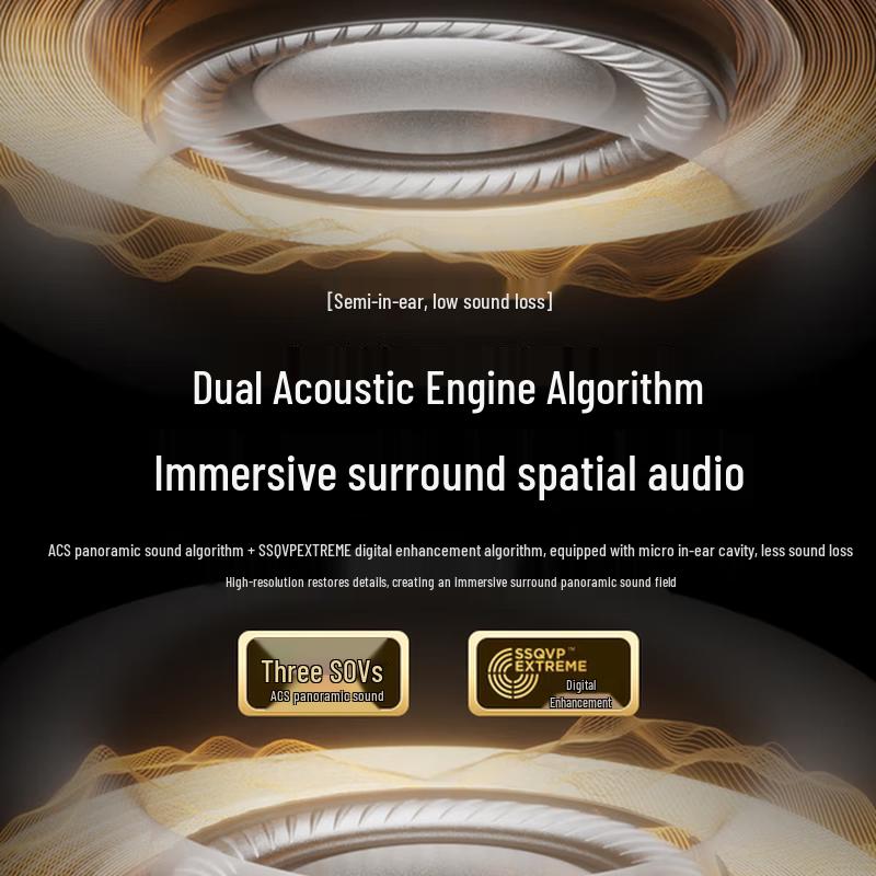 SANAG G6S Open-Ear Bone Conduction Bluetooth Headphones