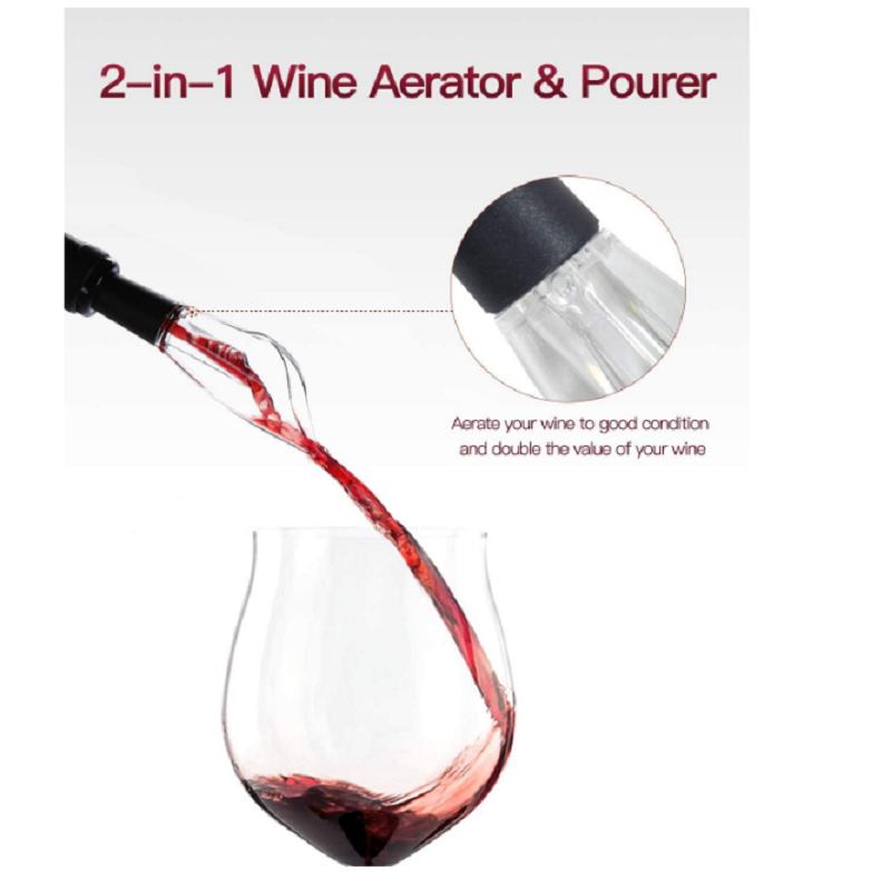 Automatic Wine Opener Electric Corkscrew Wine Openers for Beer with Foil Cutter Kitchen Bar Can Opener Gadgets Bottle