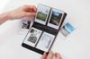 2NUL Polaroid Album Mini Instax Cheki Album 1 Cover 56 Sheets Storage (For Mini) + (Sky Blue)