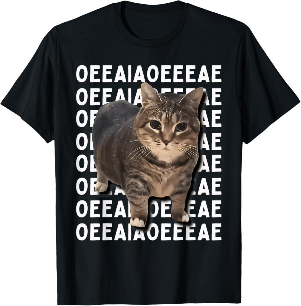 Funny Cute Jewish Cat Shabbat Shalom Wearing A Kippah Shirt Unisex Unisex Clothing Fashion Summer Streetwear Graphic Tshirts