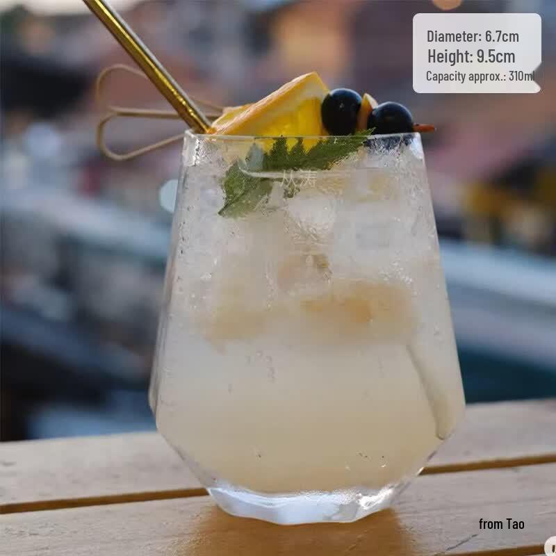 Trendy Ins Style Glass Beverage Cup