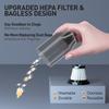 Powerful Portable Cordless Car Vacuum Cleaner 4-In-1 Brush Head Lightweight Vacuum Cleaner for Car Home Cleaning Machine