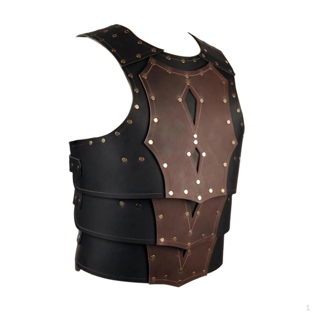 Medieval , Adjustable Vest for Adults, Ideal Masquerade Parties.