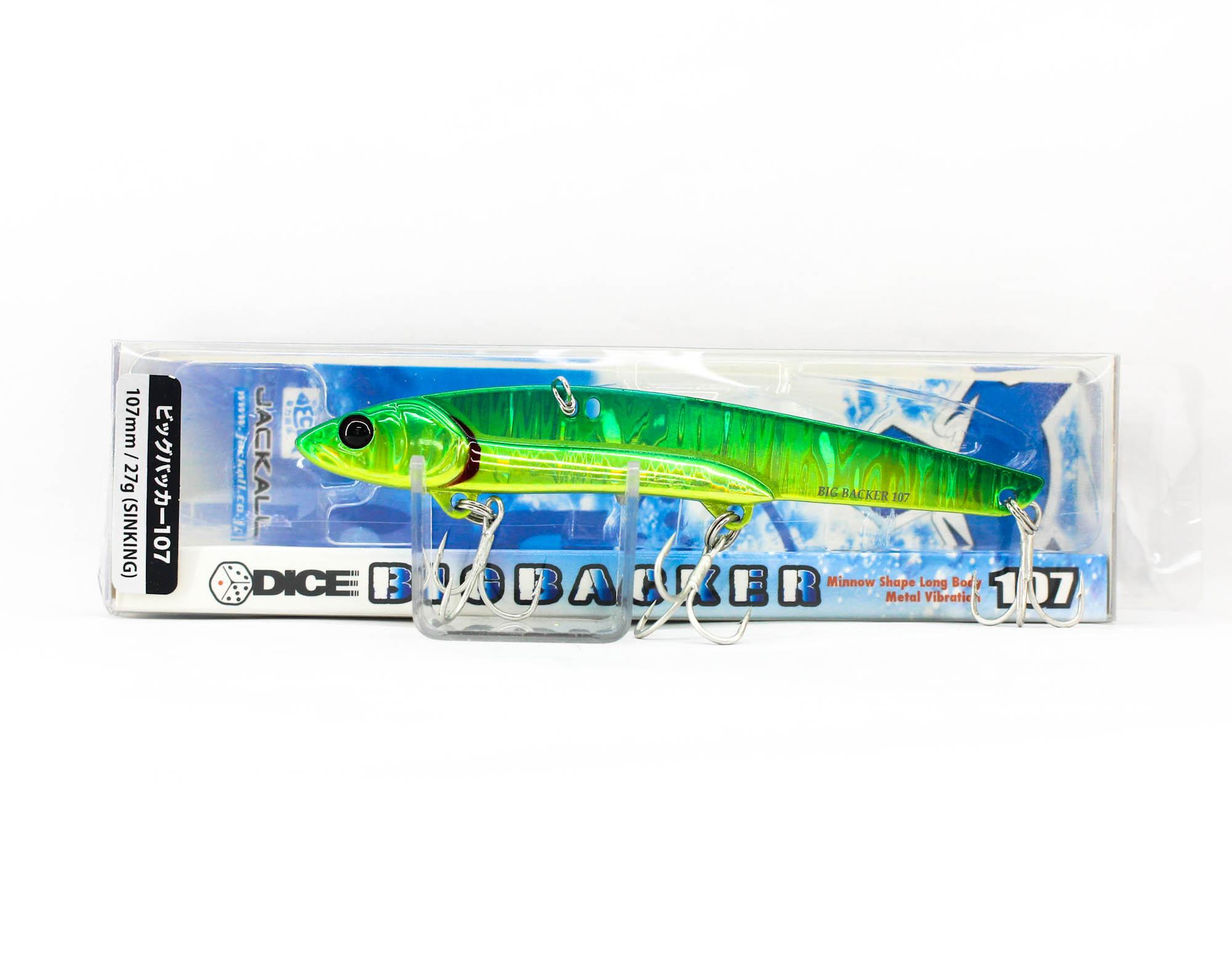 Jackall Big Backer 107 Metal Vibe 27 грамм Тонущая приманка Lime Wav (5440)