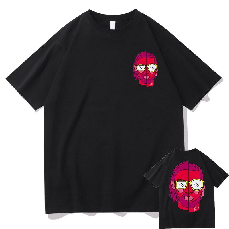 

Le Monde Chico Print Tshirt Album PNL French Rap Graphic T-shirt Hip-Hop T Shirts Men/Women Brand Harajuku Tees Men s Streetw... S разноцветный