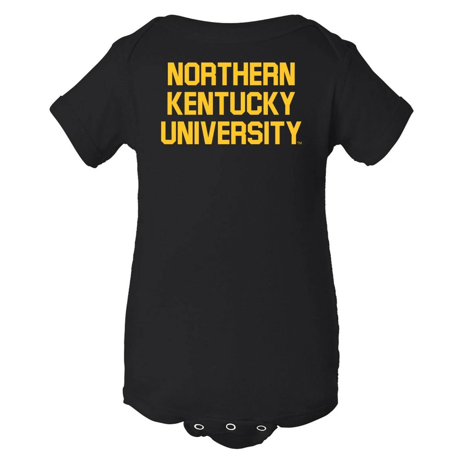 Northern Kentucky Norse Basic Block Unisex Creeper - Black 2XL