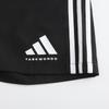 Adidas Taekwondo Round Neck Soft Pullover Short Sleeve T-Shirt Comfortable Striped Fashion Shorts Casual Sports Suit ADICLTS24TKP-WB+S21ATMSH2T-BW