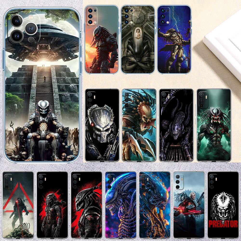 Aliens vs Predator Xenomorph Handyhülle für Motorola Moto Edge Plus G200 G23 E13 E15 E20 E30 G62 G71 G72 G75 G24 G15 Power