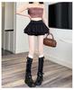 Hot Girl High Waist Ballet Style Skirt Pants: Puffy A-line, Anti-Exposure, Super Short
