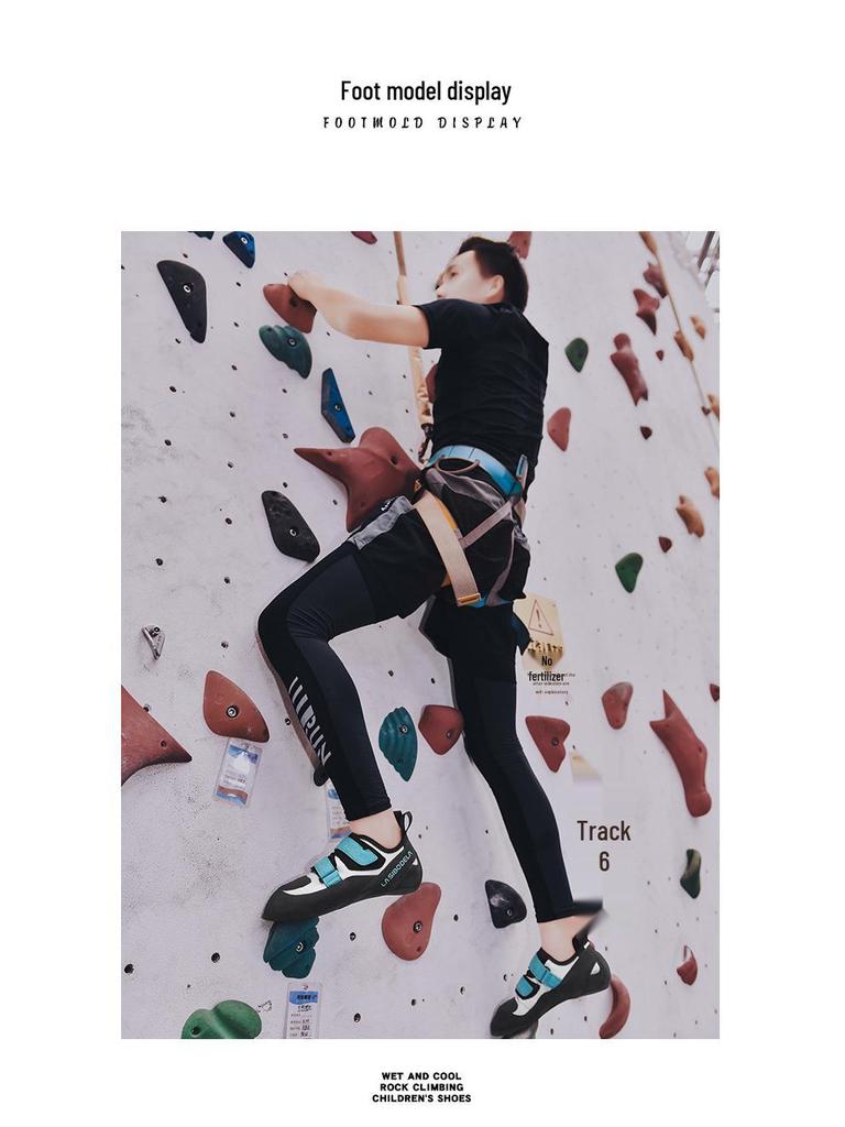 Men's and Children's Anti-Slip Climbing Shoes - Beginner To Pro Indoor/Outdoor Bouldering Footwear