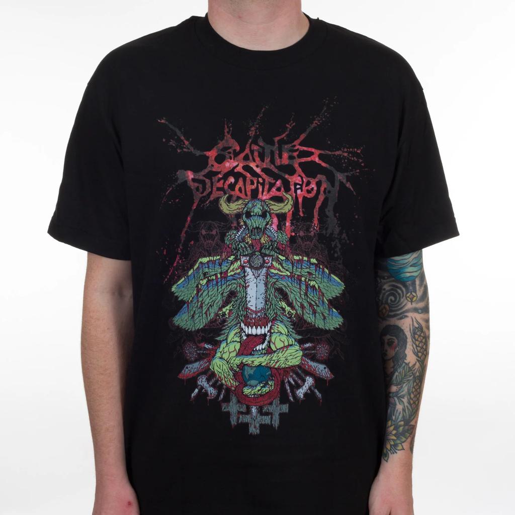 Cattle Decapitation Inspect Sign Casual Tshirt Luxury Brand for Men and Women Top