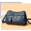 Nuova borsa a tracolla messenger da donna in morbida pelle
