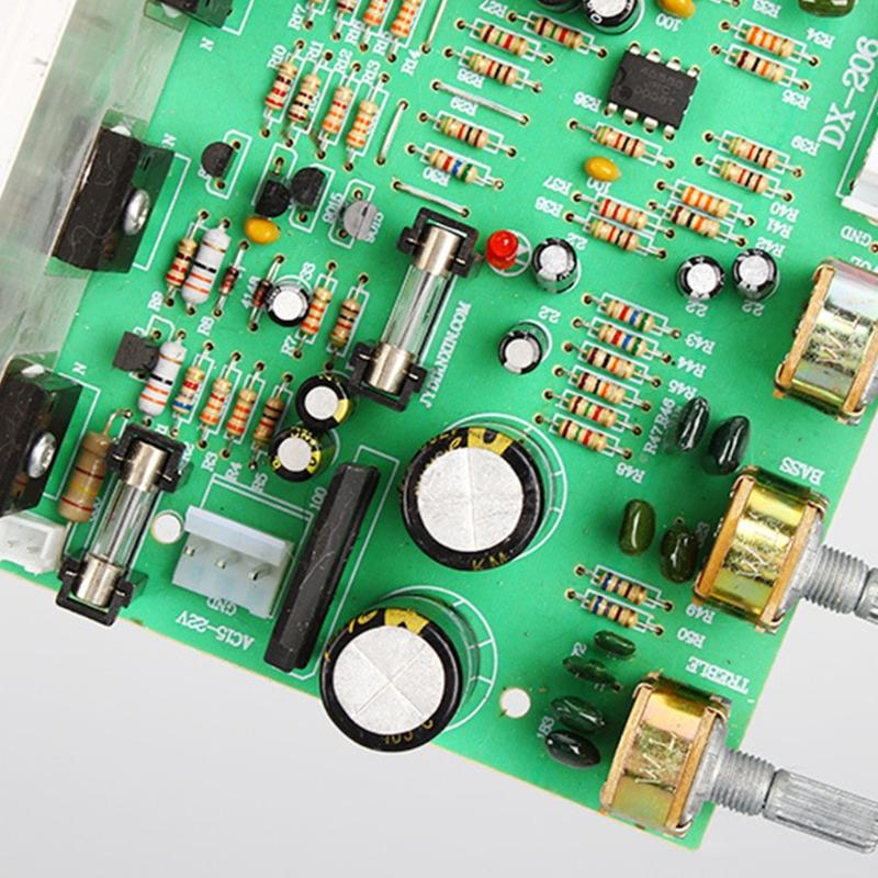 Stereo Audio Power Amplifier Board Module with Volume Control with 4558 Amp Typ HIFI Stereo Audio Power Amplifier