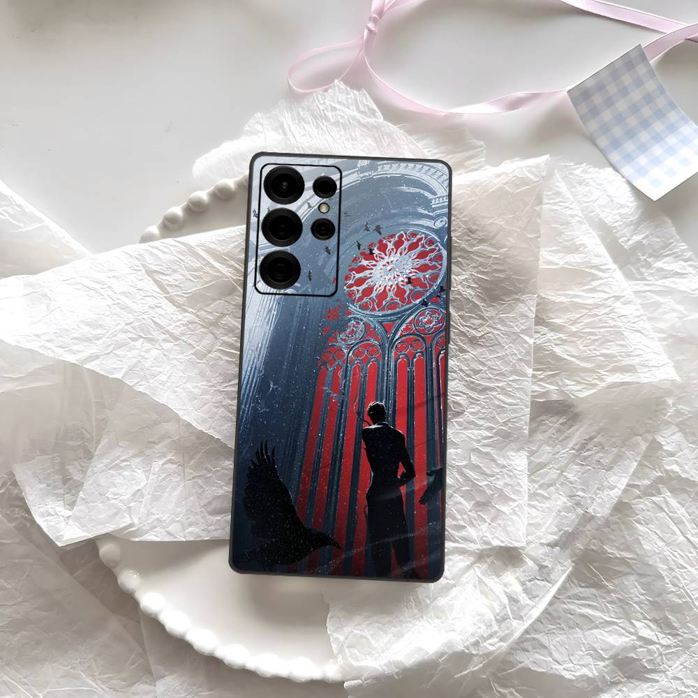 Love And Deep Space Sylus Phone Case For Samsung S 24 Fe 25 Ultra Plus 20 Lite 21 30 22 23 24 22 Ultra 5G Fundas