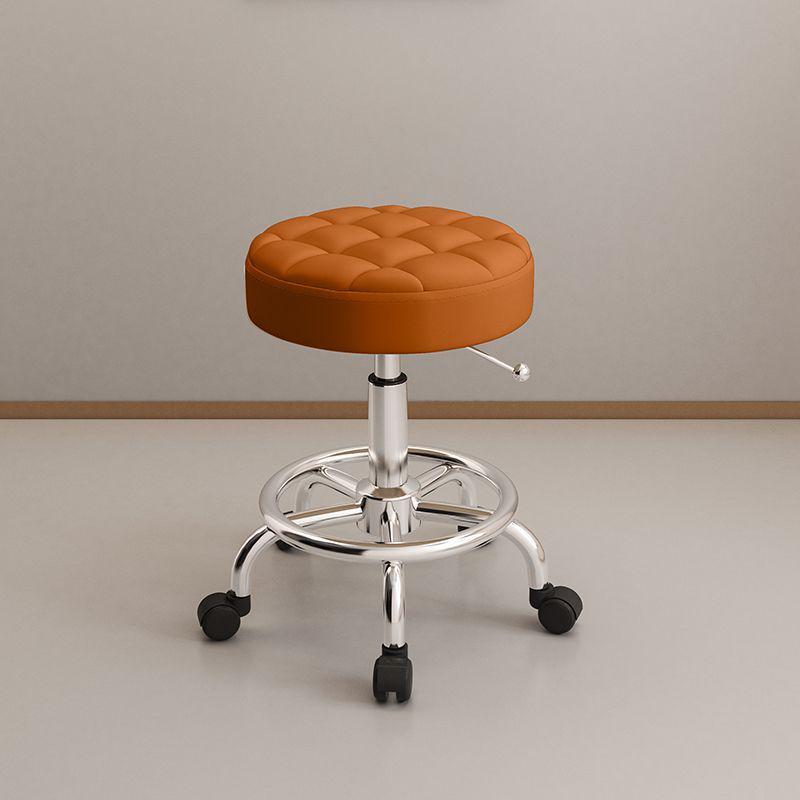 Rotating Hair Salon Barber Chair with Casters