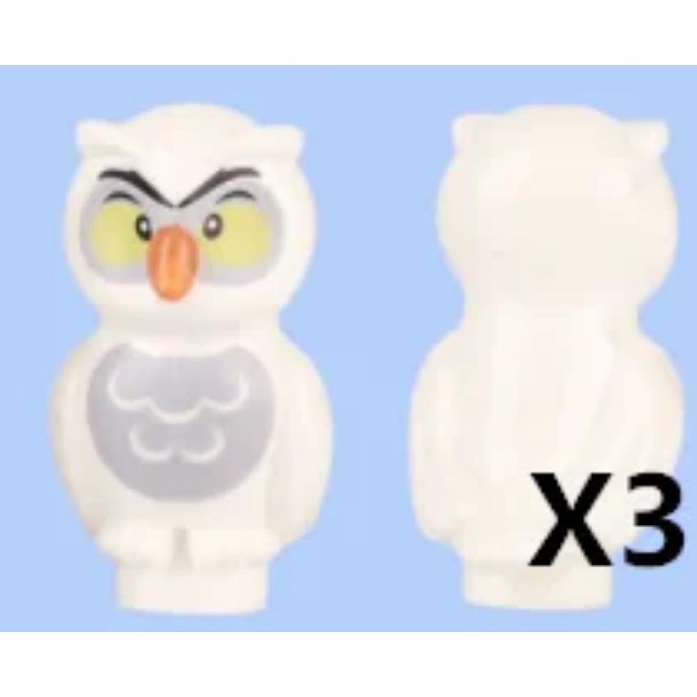 MOC ZOO Farma Zvířat Stavební Kostky Sova Ještěrka Chobotnice Veverka Prase Pes Kuře Kočka Holub Myš Vlk Králík Mini DIY Kostka K060
