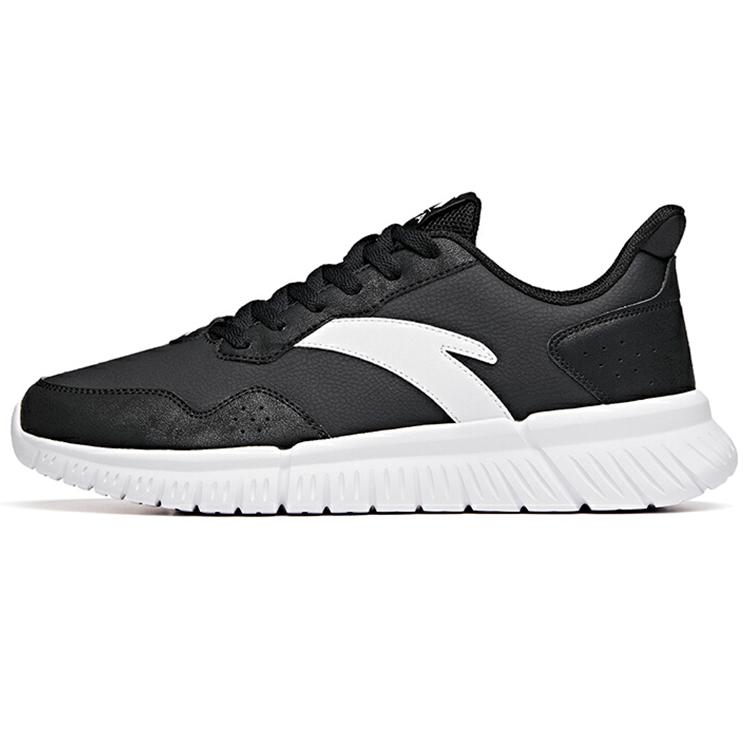

Anta Textile, Synthetic Leather Slip Resistant And Breathable Low top Running Shoes Men s 912045566-1 43