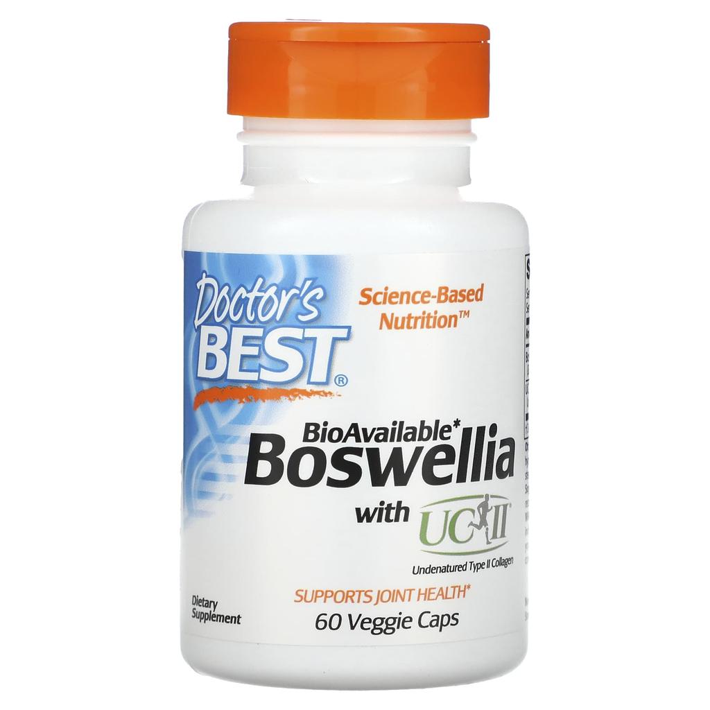 Doctor'S Best, Boswellia Uc Ii, Veggie Capsules 60