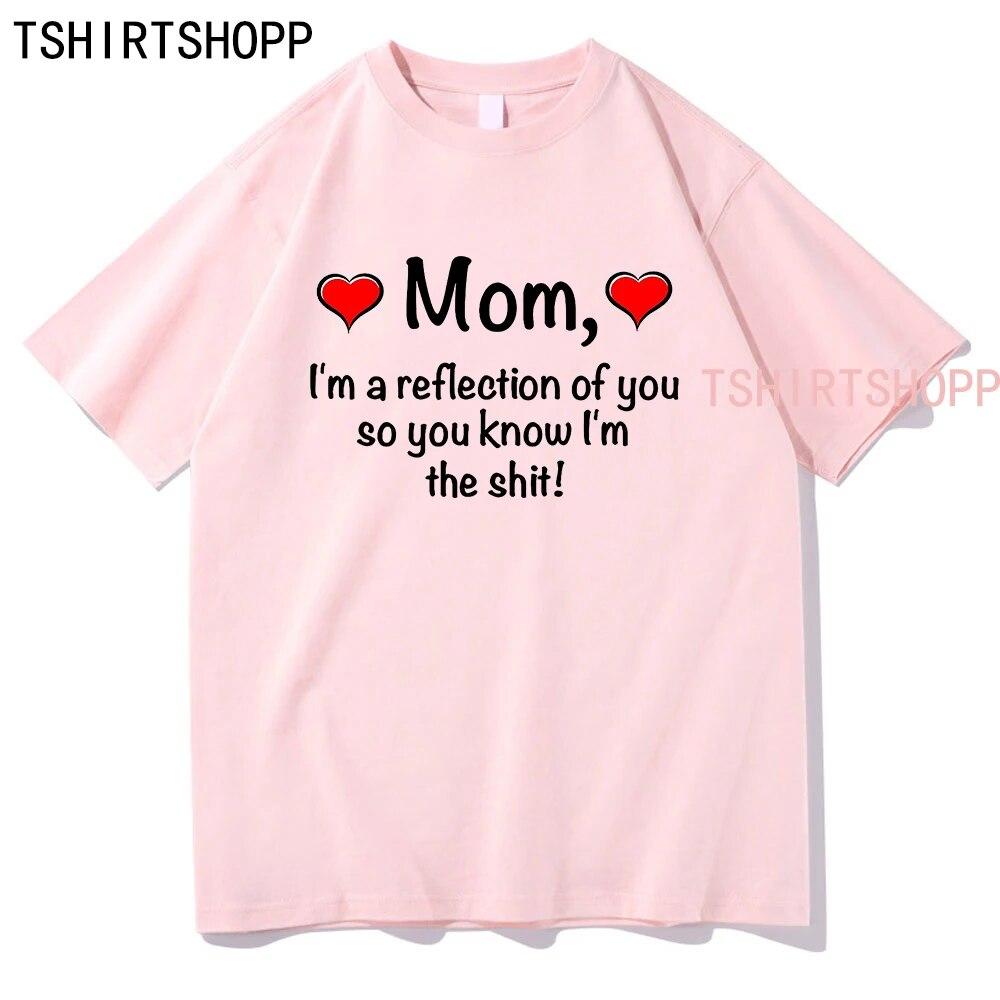 Mother's Day Tshirt Kawaii Clothing High Quality Cotton Tops Women TShirts Summer Short Sleeve T Shirt  Vintage Harajuku Clothes Unisex