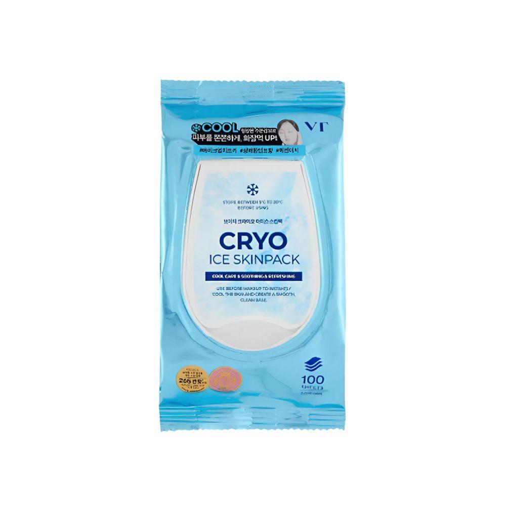 VT Cosmetics Cryo Ice Skin Pack 100ea 210g Morning Quick Mask for Ice Facial Skin Temperature Drop