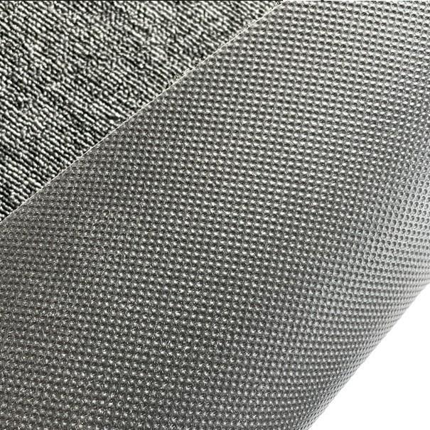 Dark Blue Flame Retardant Nylon Carpet for Conference Rooms & Billiard Halls: Square PVC Wall-to-Wall Mat