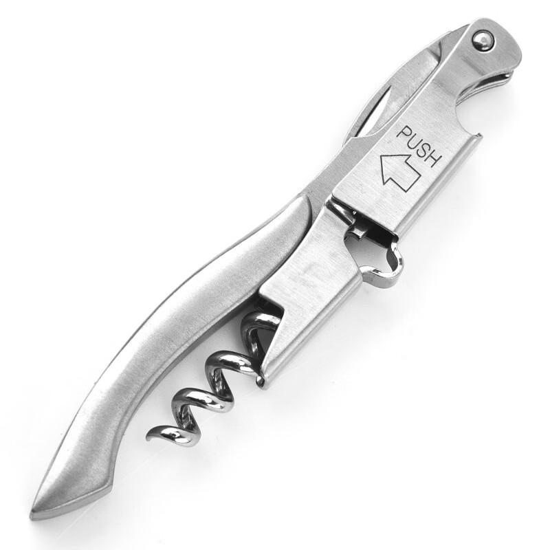 Stainless Steel Wine & Beer Bottle Opener