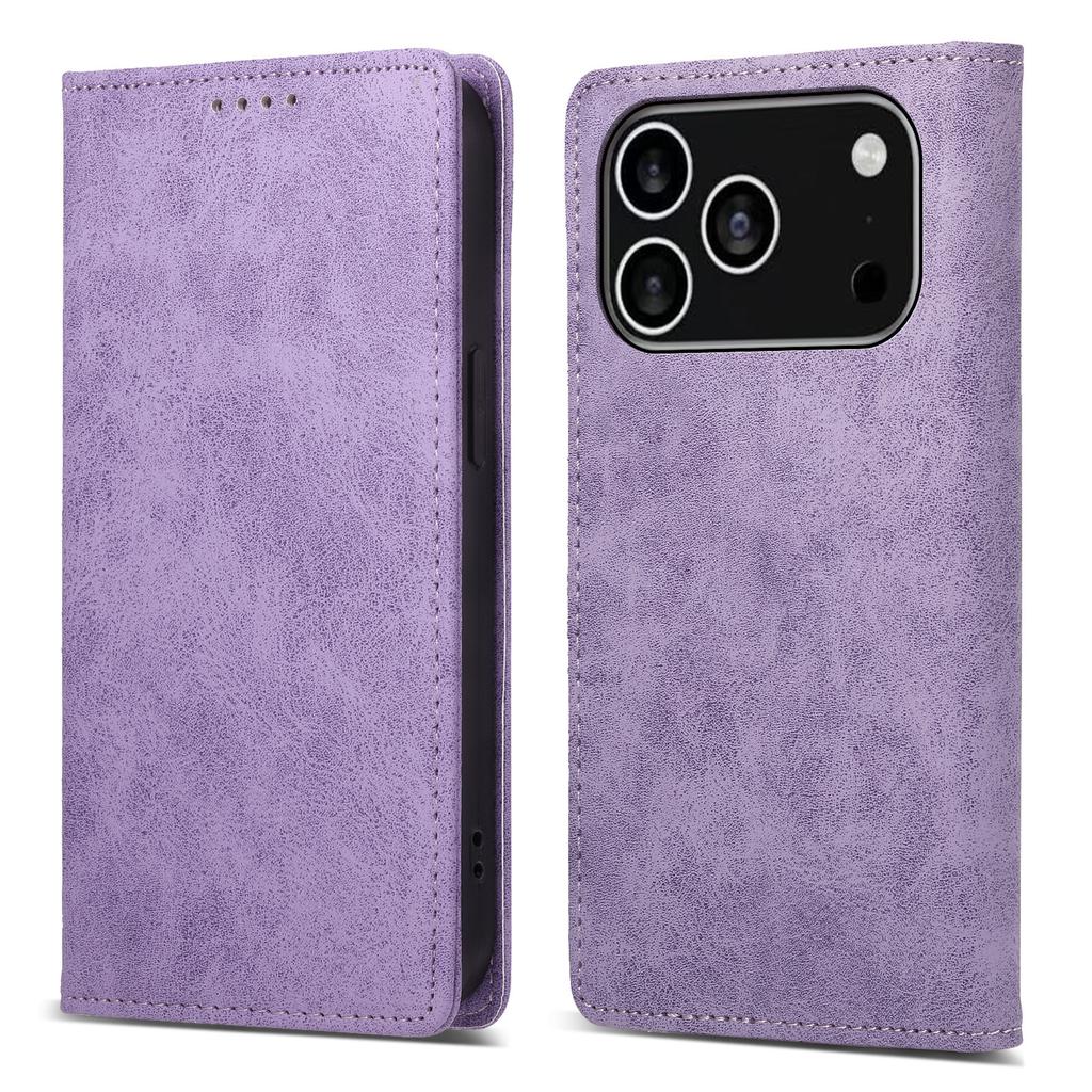 For iPhone 17 Pro Wallet Case RFID Blocking PU Leather Phone Cover