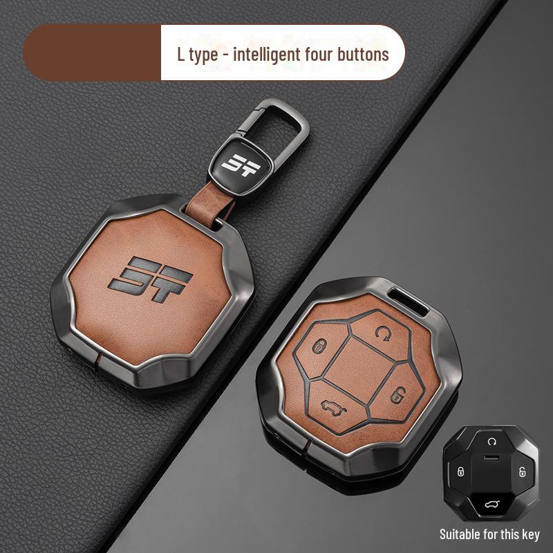 

Чехол для ключа Jetour Traveler: Сумка для автомобильных ключей Shanhai T2 Special с металлическим корпусом и пряжкой No Specification