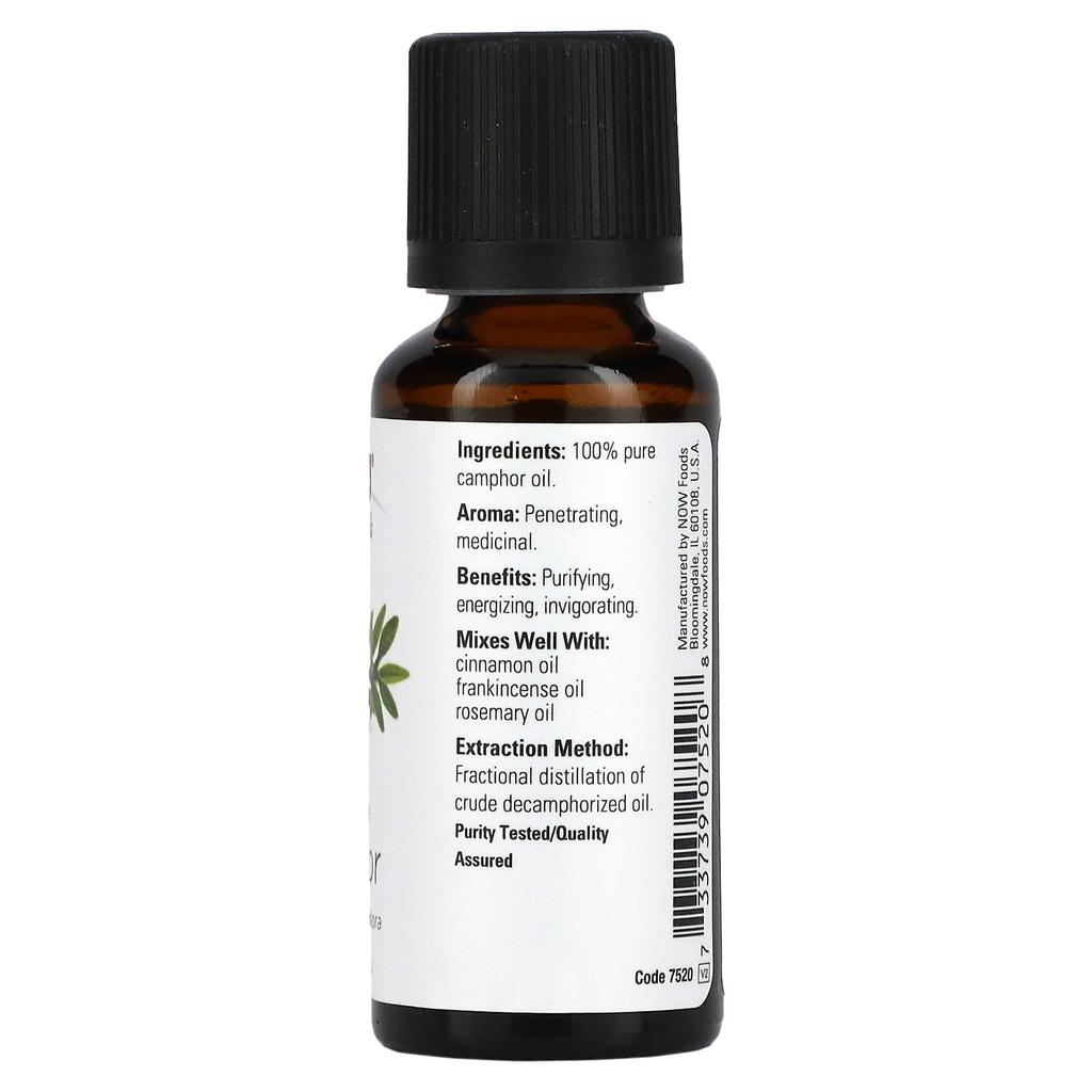 Essential Oil, Camphor, 1 Fl Oz (30 Ml)
