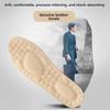 Thick Wool Shoe Insoles for Winter Warm Thermal Fleece Inserts Sweat Absorbent Deodorant Soft Cushion Foot Pads Cold Weather