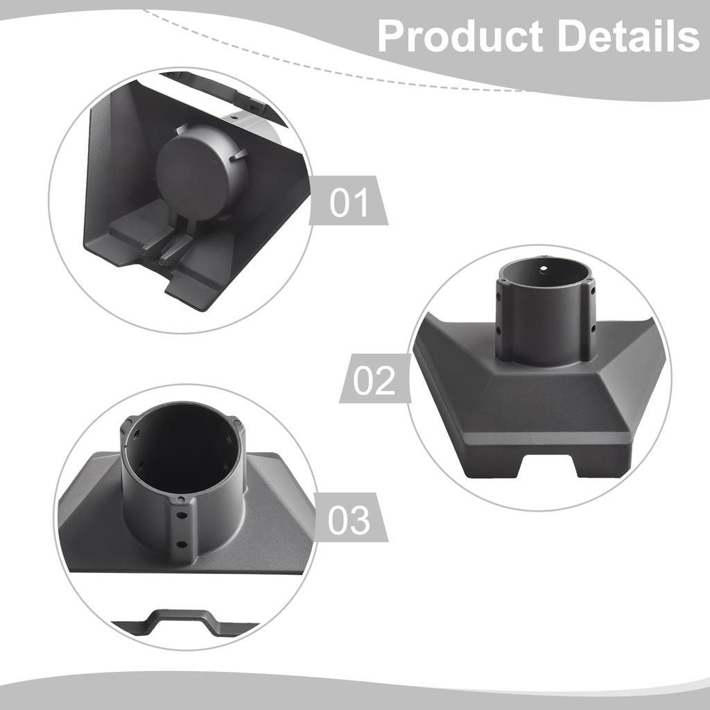 For Starlink For Gen 3 Pipe Adapter Pole Mount Adapter Mounting Kit Flexible Positioning Easy Installation