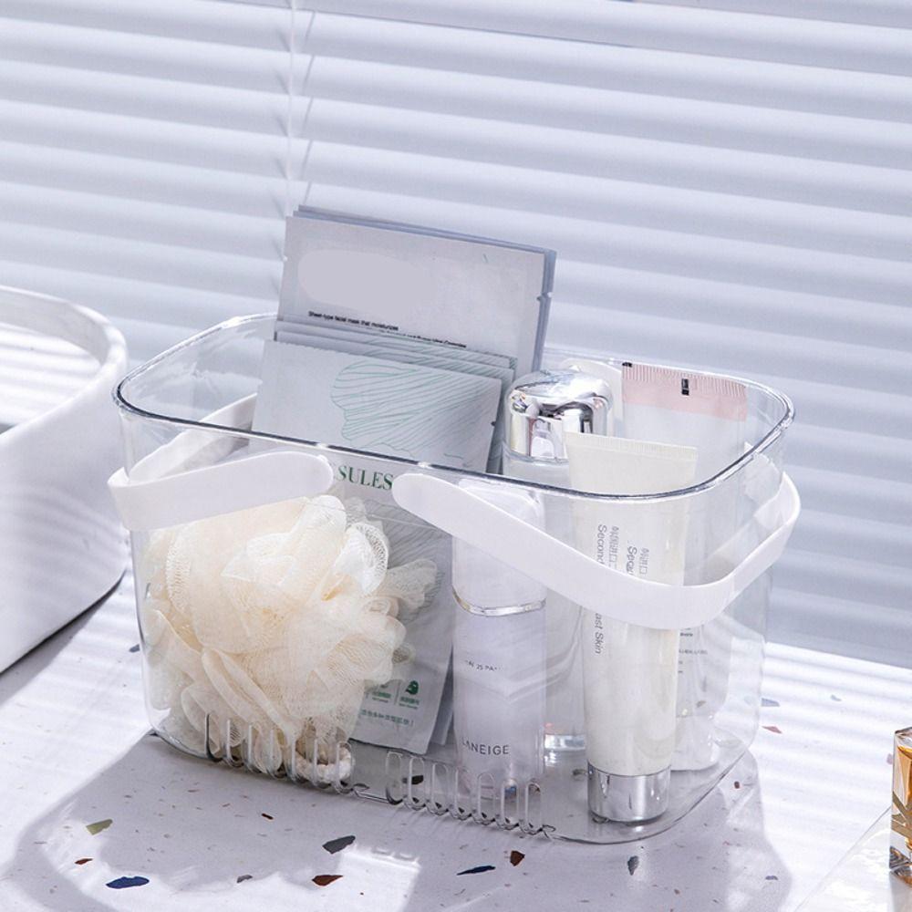 Portable Organizing Basket Bottom Hollow Swim Basket New Bathroom Storage Basket