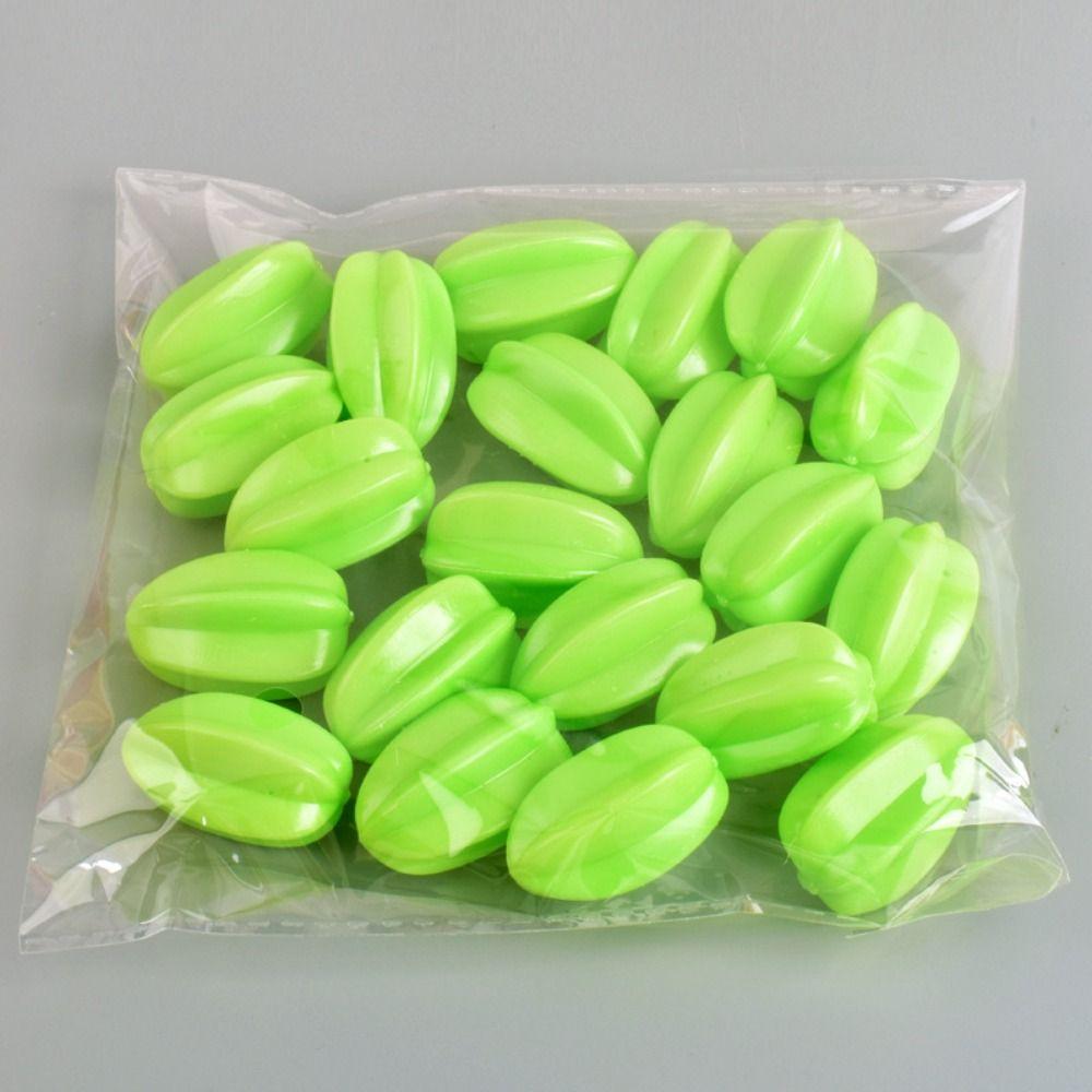 20pcs Lifelike Artificial Fruits Model Strawberry Simulation Kitchen Toy Children/Kids