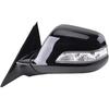 Compatible For Honda Accord 2008 2009 2010 2011 2012 2013 Car 8 Wires Rearview Mirror Assembly Electric Folding Heating Turn Signal Light(Only-Left