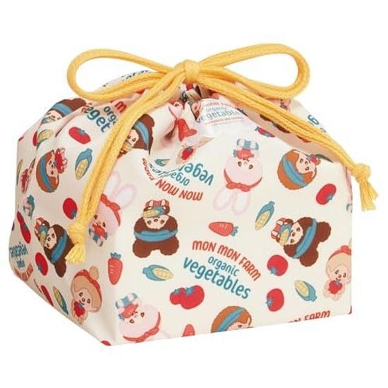 Skater Lunch Pouch Drawstring Bag Bento Monchhichi Mon Mom Farm APKB17-A