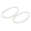 2Pcs Lathe Belt Transparent Polyurethane Transmission Accessory Replacement Part for 8x14 Mini Lathe 1.5Mx94 Teeth