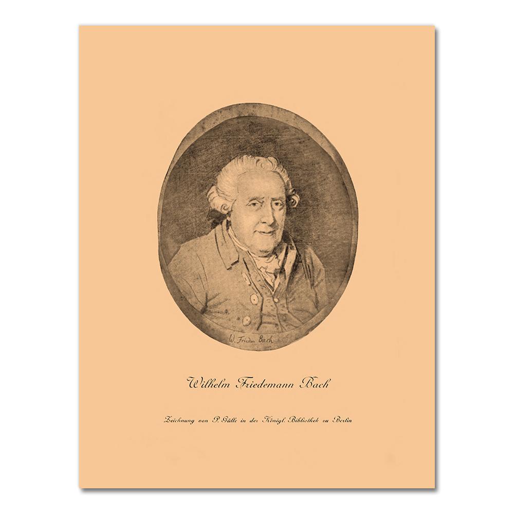 Johann Sebastian Bach German Musician Canvas Painting Vintage Wall Pictures Kraft Poster Coated Wall Stickers Home Decor Gift