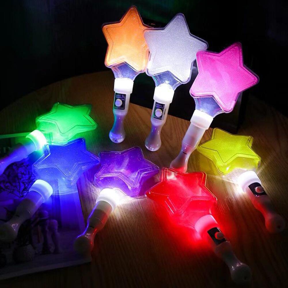 Party Fans Support Fluorescent Stick Performance Prop Hand Lamp Glow Support Stick Concert Star