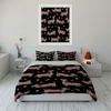 Whimsical Dachshund Parade. Bedding Sets Duvet Covers Pillowcases(1* Duvet Cover 2* Pillowcases Without Duvet Insert)