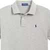 Polo Ralph Lauren Logo Embroidered Slim Fit Straight Cut Short Sleeve Polo Shirt Men Tops Gray 710557752-014