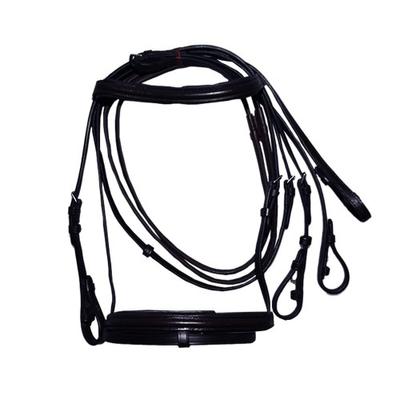 Hy Padded Cavesson Bridle with Rubber Grip Reins