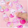 Cute 3D Set of 3D Decorative Stickers for Girls and DIY Cell Phone Diary Craft Gift Stickers, 2, Kids, Handmade, Decompression, Decoration, Reward,