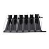 Automatic Drink Pusher Glide Width Adjustable Simple Operation Labor Space Saving Black Self Pushing Can Organizer for