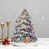 Christmas Tree Ornaments Acrylic Rhinestone Art Painting Table Decor Relaxing Xmas Crafts Unique Festive Holiday Gifts