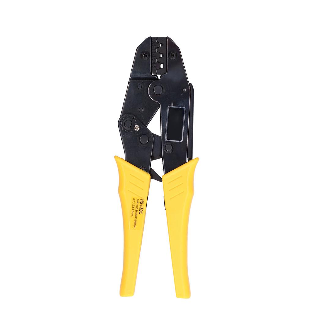 Crimping Pliers Set Automatic Lock Ratchet Type Abrasion Resistance Fine Workmanship Ratcheting
