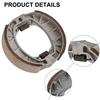 Front/ Rear Brake Shoes Water-Grooved 110MM 43120-365-671 43120-365-672