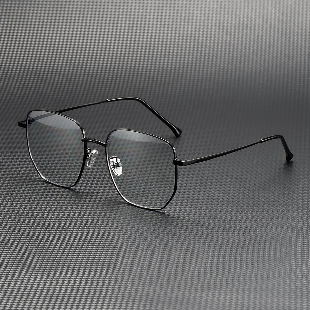 Transparent Computer Glasses Frame Women Men Anti Blue Light polygon Eyewear Blocking Glasses Optical Spectacle Eyeglass