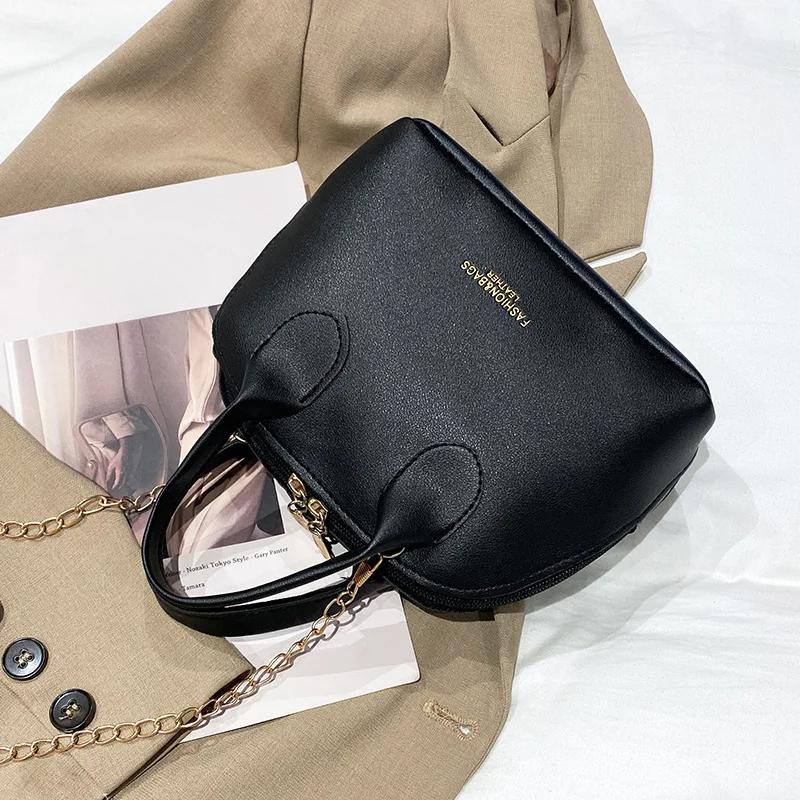 Fashion Women Shoulder Bags Luxury Designer Shell Hand Bag Ladies  Crossbody Bags Vintage PU Totes Handbag