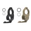 Flashlight Holder Nylon Finger Ring Flashlight Adapter Anti-slip Compatible Pocket Clip Accessories Outdoor Portable Equipment