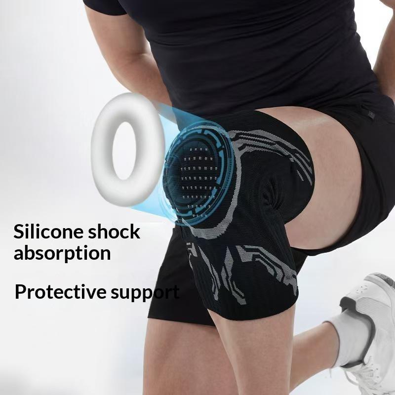 Smart Knob Knee Brace Lateral Stabilizer Patella Gel Pad Compression Support for Meniscus Tear Pain Relief